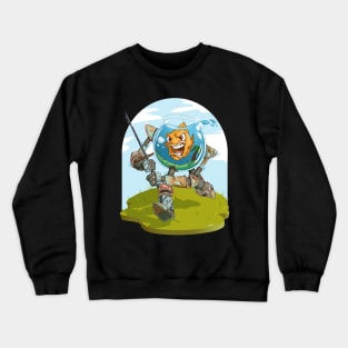 Knight Fish Crewneck Sweatshirt